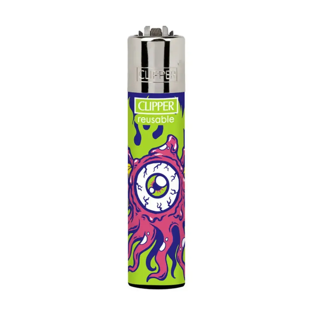 CLIPPER MONSTER EYES - ISQUEIRO - GOSMA VERDE