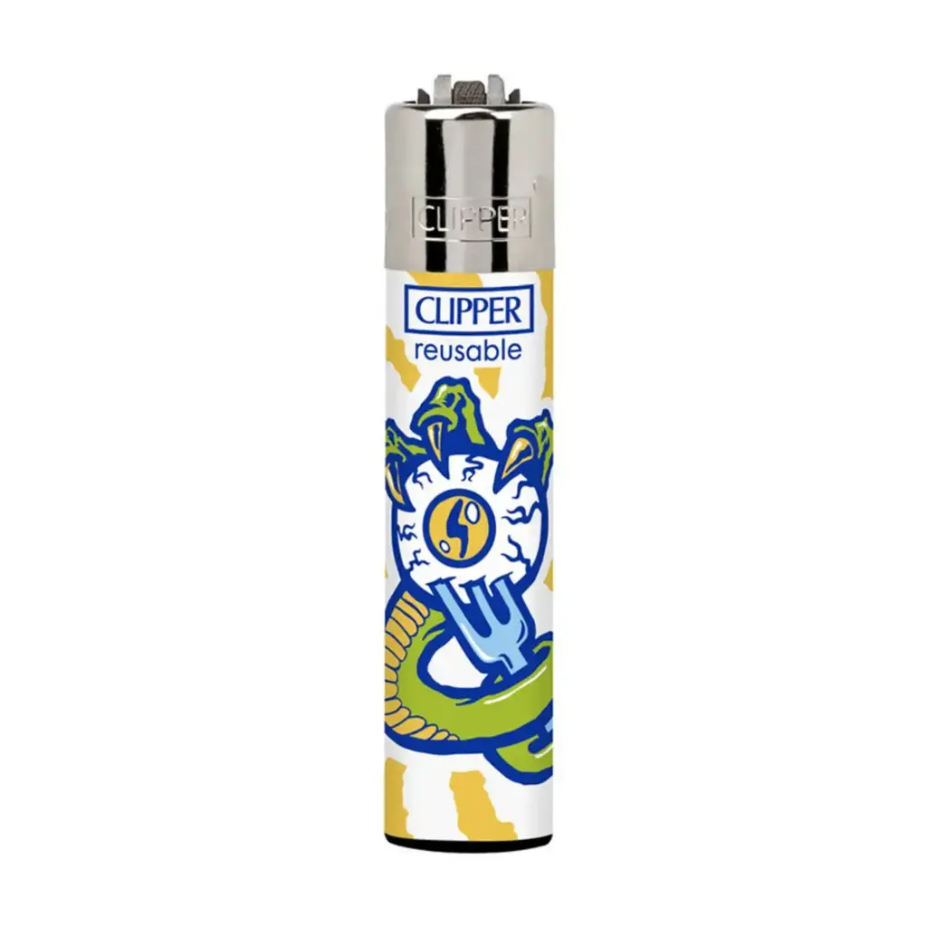 CLIPPER MONSTER EYES - ISQUEIRO - GARRA OLHO