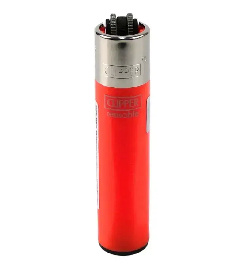 CLIPPER SOLID BRANDED - ISQUEIRO - LARANJA