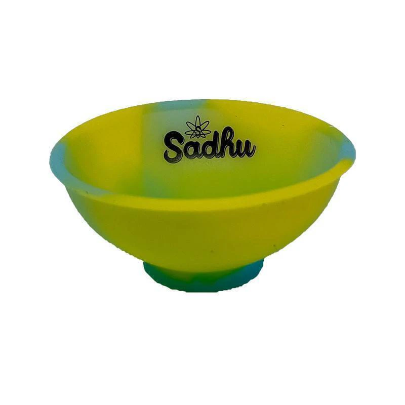 CUIA DE SILICONE SADHU COMPACT - MIX DE CORES - AMARELO/AZUL