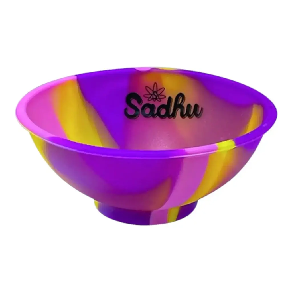 CUIA DE SILICONE SADHU COMPACT - MIX DE CORES - ROSA/AMARELO/ROXO