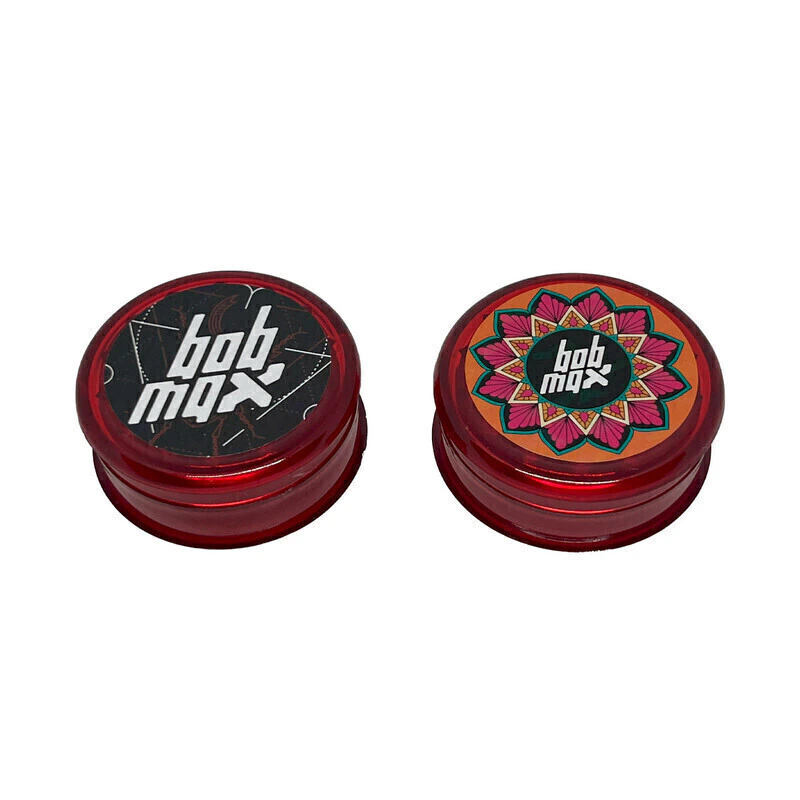 DICHAVADOR ACRÍLICO BOB MAX - GRANDE - 3 PARTES - VERMELHO