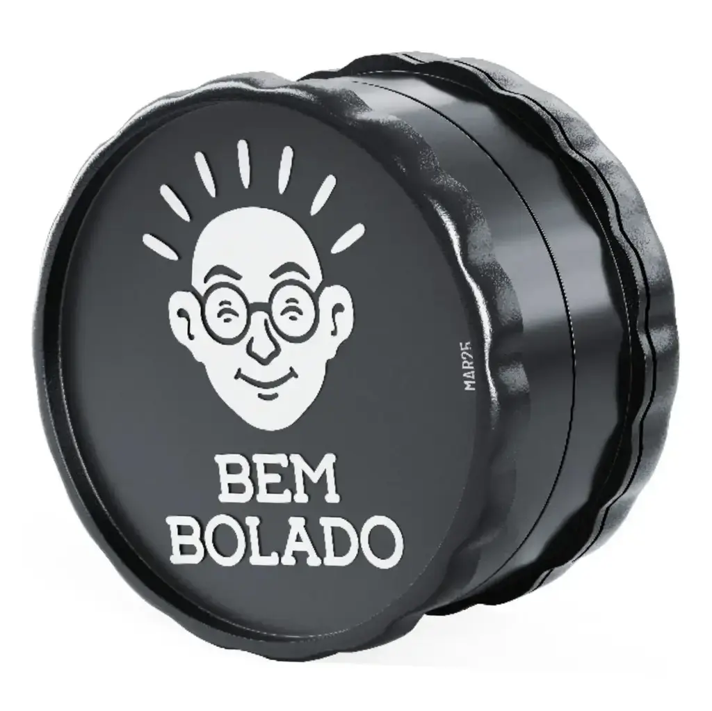 DICHAVADOR BEM BOLADO 4CM - POLICARBONATO - 3 PARTES - PRETO