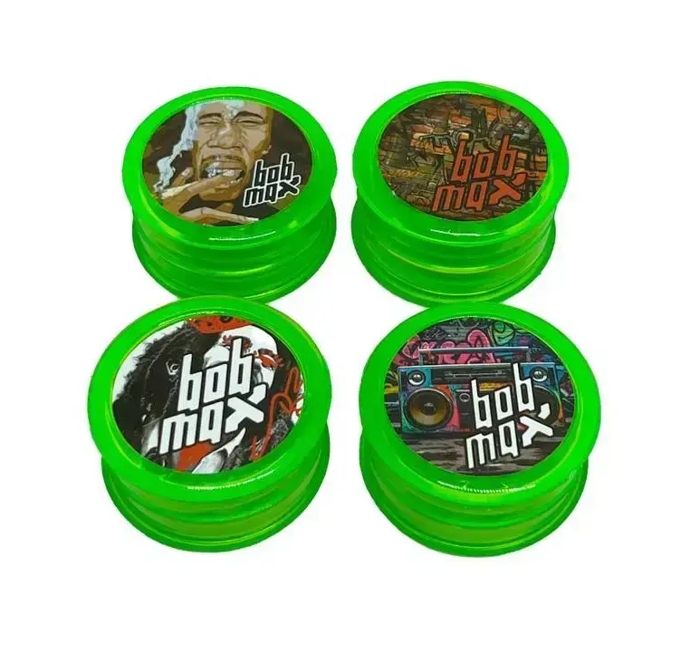 DICHAVADOR BOB MAX ACRÍLICO - 3 PARTES - MÉDIO - VERDE