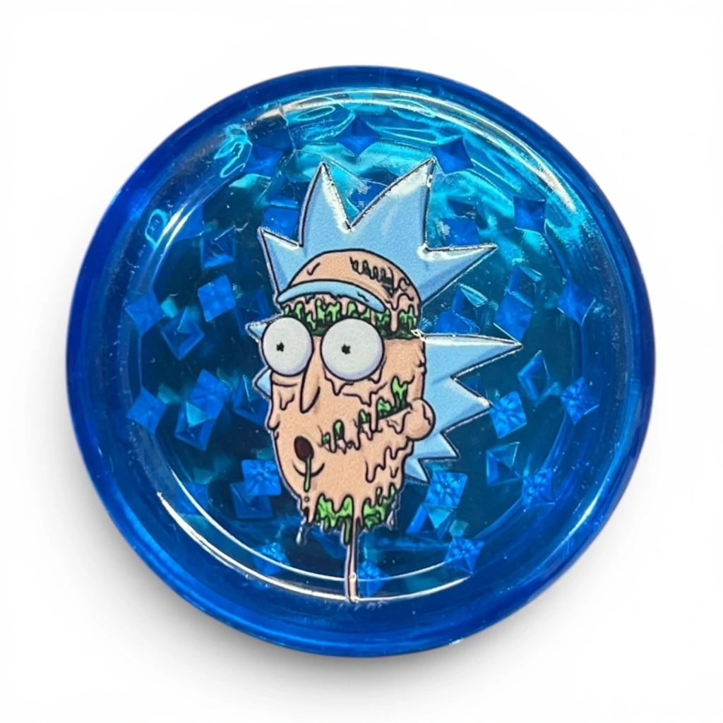 DICHAVADOR DE ACRÍLICO HAND MULLER - 3 PARTES - AZUL - RICK MELTING