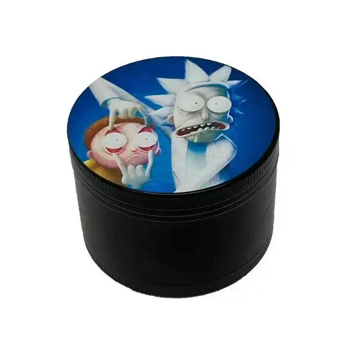 DICHAVADOR DE METAL RICK E MORTY - 4 PARTES - GRANDE - OPEN EYES