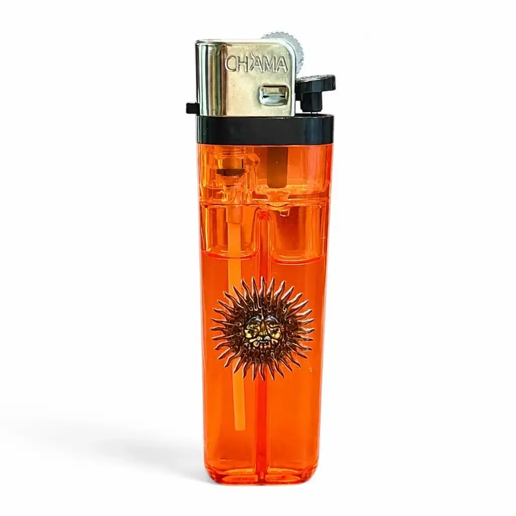 ISQUEIRO CHAMA LIGHTER - VERMELHO SOL