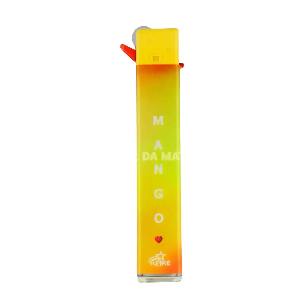 ISQUEIRO FIRESTAR FRUITS GLOWN - MANGO