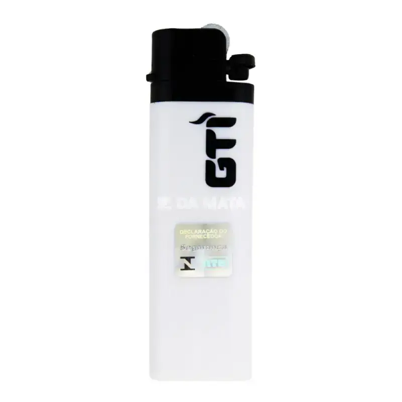 ISQUEIRO GTI MAX SÓLIDO - GRANDE - BRANCO