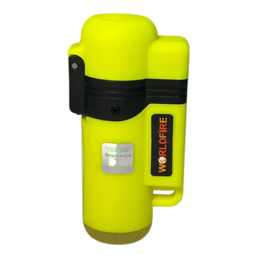 MAÇARICO - WORLD FIRE BICO RETO - AMARELO