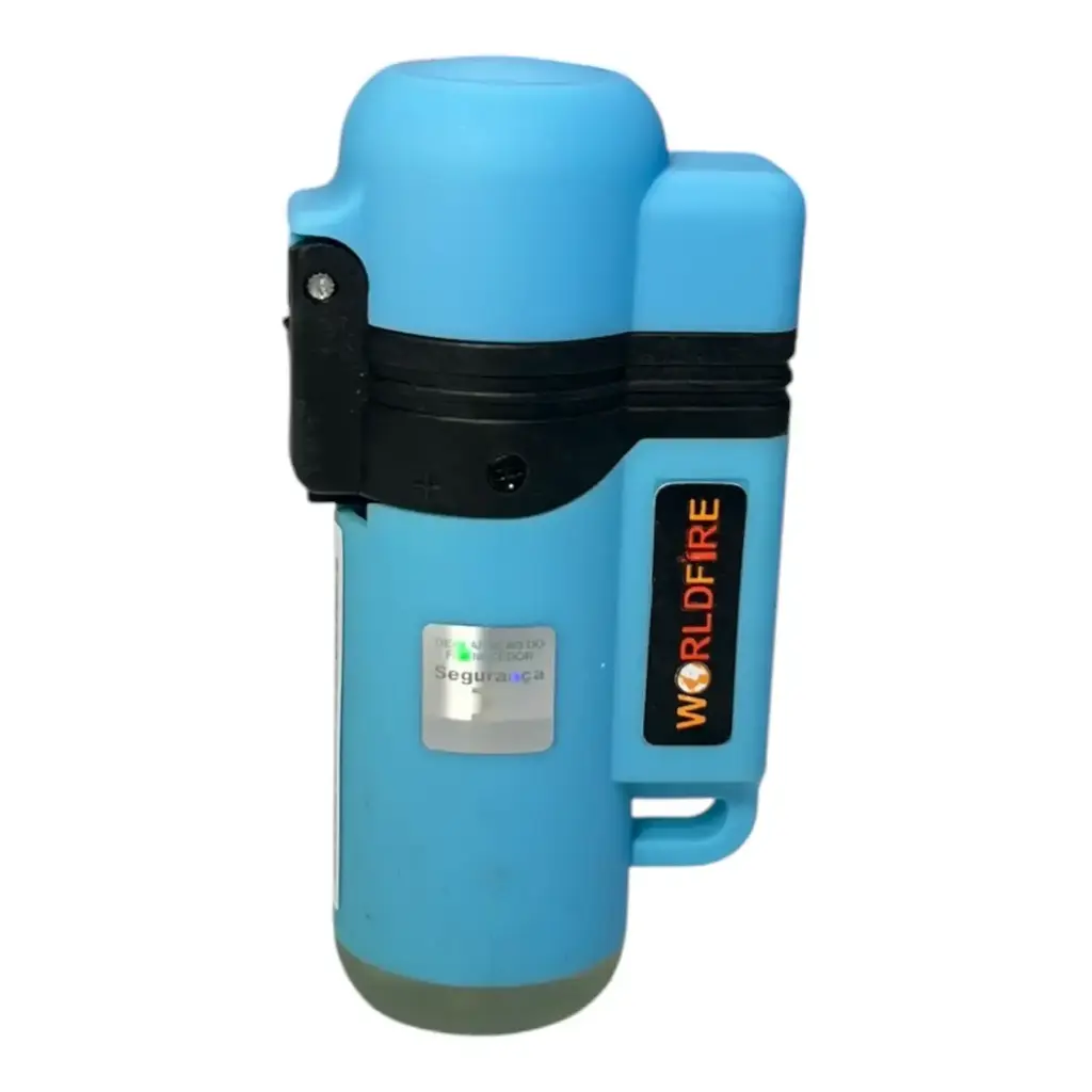 MAÇARICO - WORLD FIRE BICO RETO - AZUL