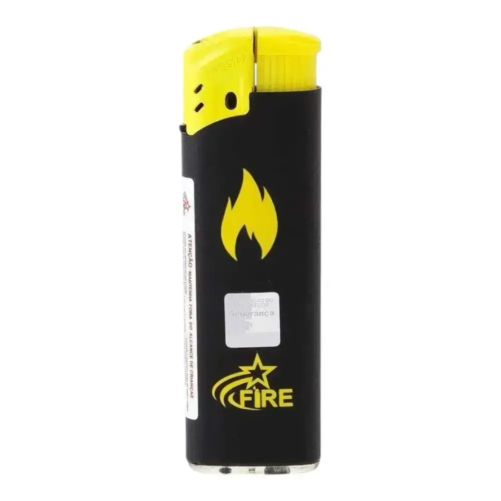 MAÇARICO FIRESTAR - WIND PROOF - AMARELO (CHAMA COLORIDA)