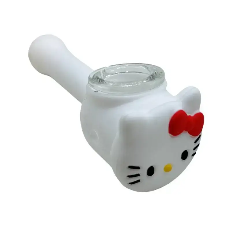 PIPE DE SILICONE - HELLO KITTY