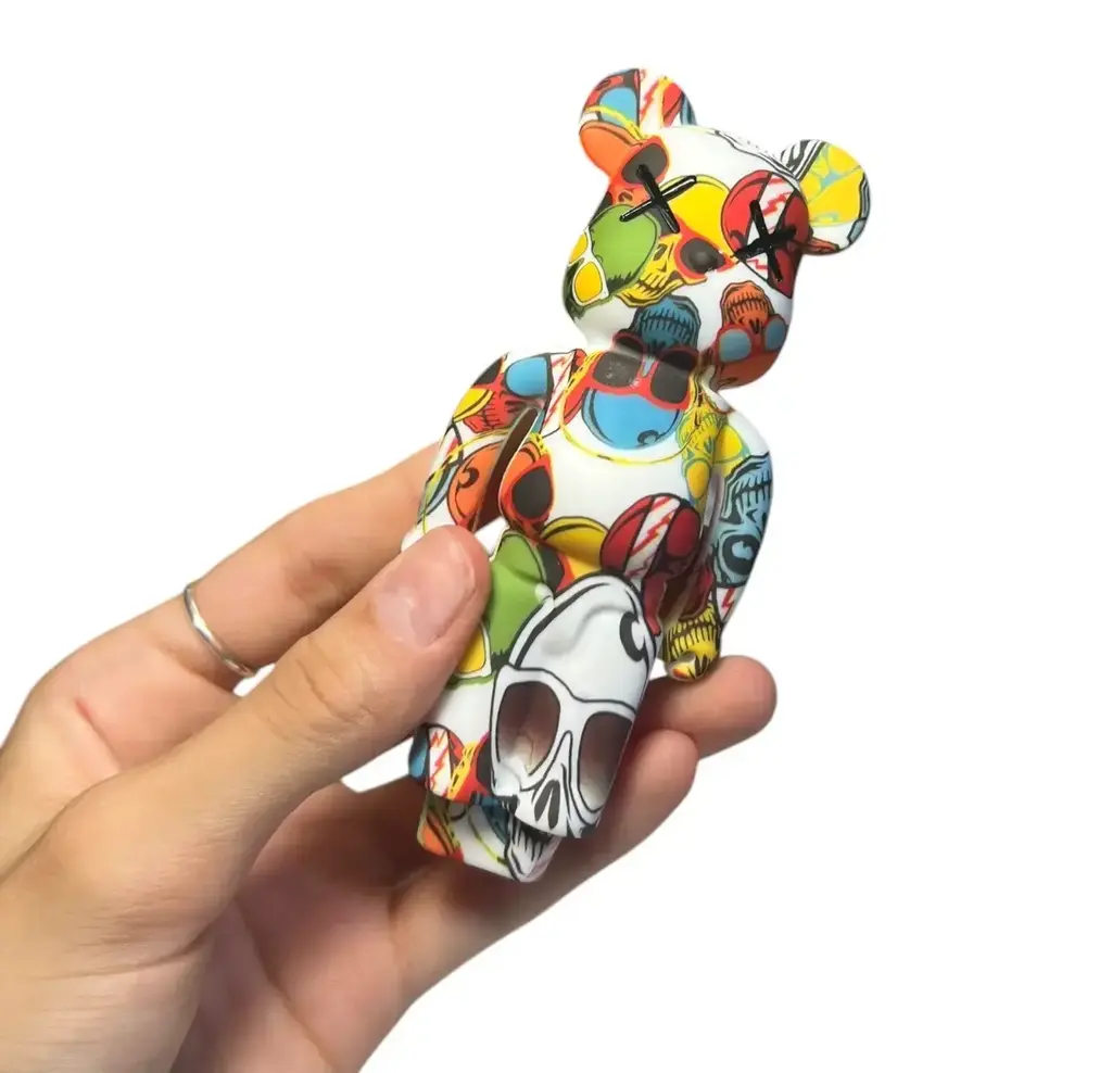 PIPE SILICONE - BEARBRICK - CAVEIRAS