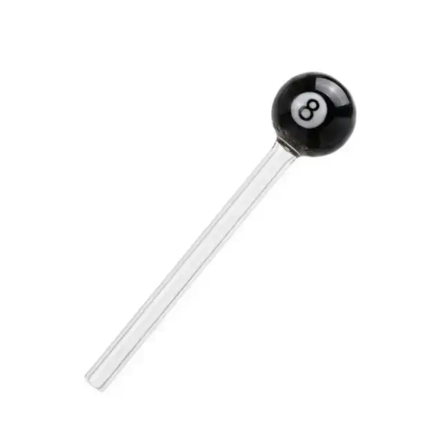 PITEIRA DE VIDRO - LONGA - BOLA 8