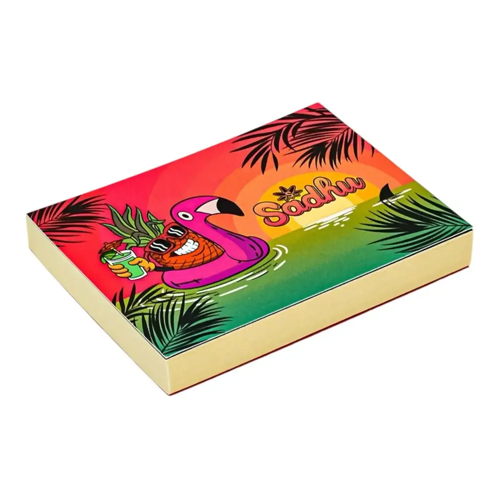 PITEIRA SADHU TROPICAL VIBES - ULTRA LARGE - PAPEL VERGÊ - FLAMINGO