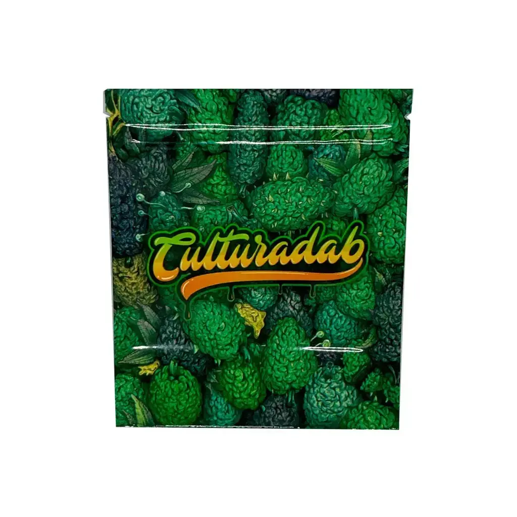 SACO ZIPLOCK HERMÉTICO - CULTURA DAB - FOLHAS VERDES
