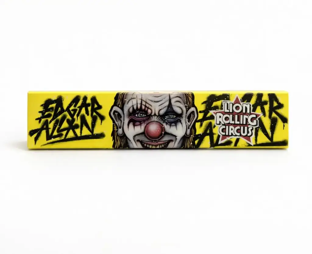 SEDA C/ PITEIRA LION ROLLING CIRCUS BRASIL EDITION - KING SIZE - AMARELA