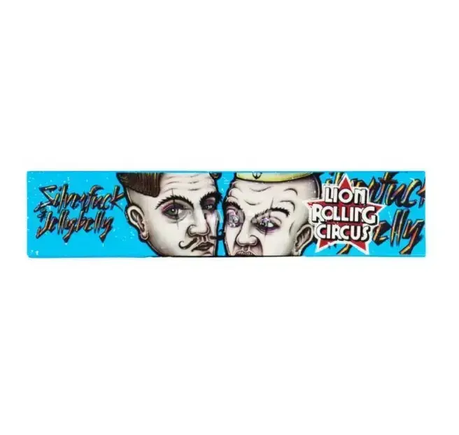 SEDA C/ PITEIRA LION ROLLING CIRCUS BRASIL EDITION - KING SIZE - AZUL