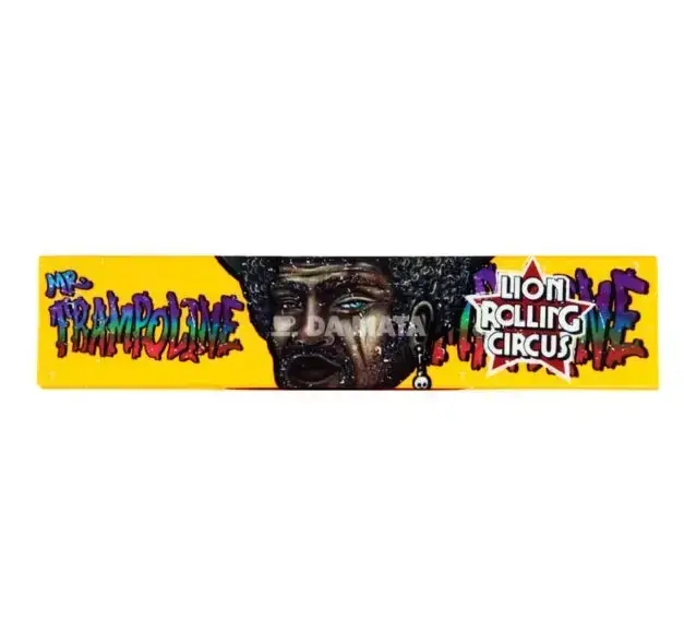 SEDA C/ PITEIRA LION ROLLING CIRCUS BRASIL EDITION - KING SIZE - LARANJA