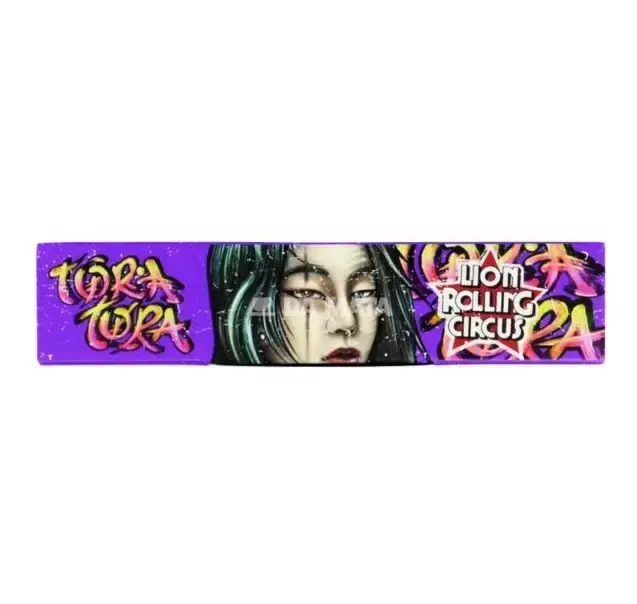 SEDA C/ PITEIRA LION ROLLING CIRCUS BRASIL EDITION - KING SIZE - ROXO