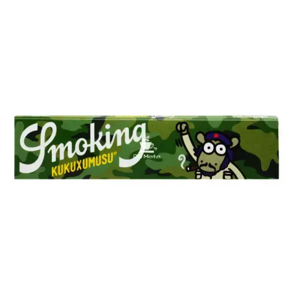 SEDA SMOKING KUKUXUMUSU - EDIÇÃO LIMITADA - KING SIZE - MILITAR SMOKING