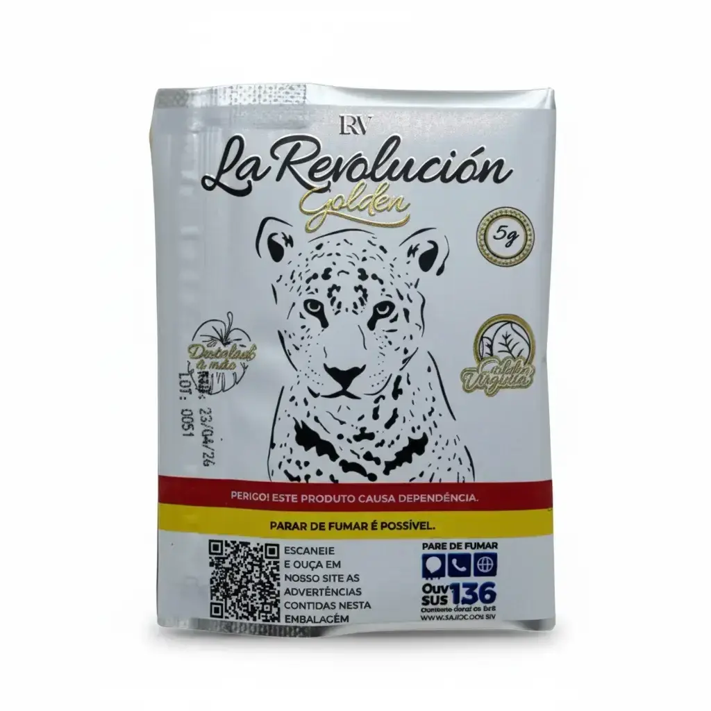 TABACO LÁ REVOLUCIÓN GOLDEN LRV - BAG C/ 5g