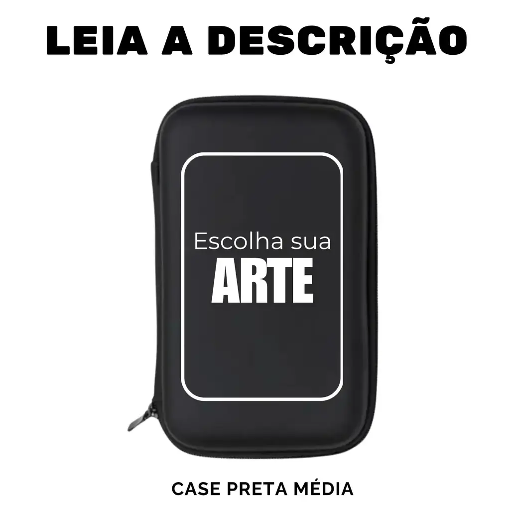ESCOLHA A ARTE AQUI - CASE MÉDIA SIMPLES - LEIA A DESCRIÇÃO ⚠️ | ATENÇÃO-> ESSE VALOR NÃO É DO PRODUTO, SÓ DA PERSONALIZAÇÃO