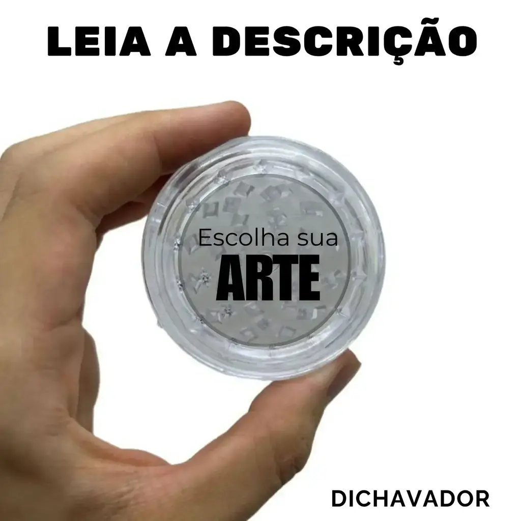 ESCOLHA A ARTE AQUI - DICHAVADOR LISO - LEIA A DESCRIÇÃO ⚠️ | ATENÇÃO-> ESSE VALOR NÃO É DO PRODUTO, SÓ DA PERSONALIZAÇÃO