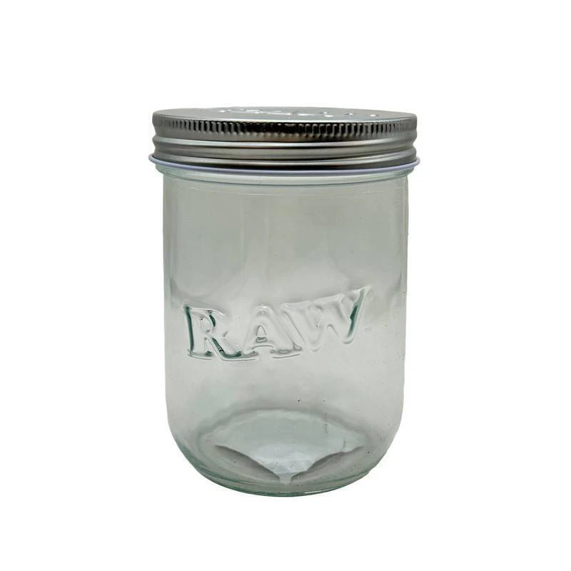 POTE DE VIDRO HERMÉTICO RAW - MASON JAR 16 OZ - 473ml