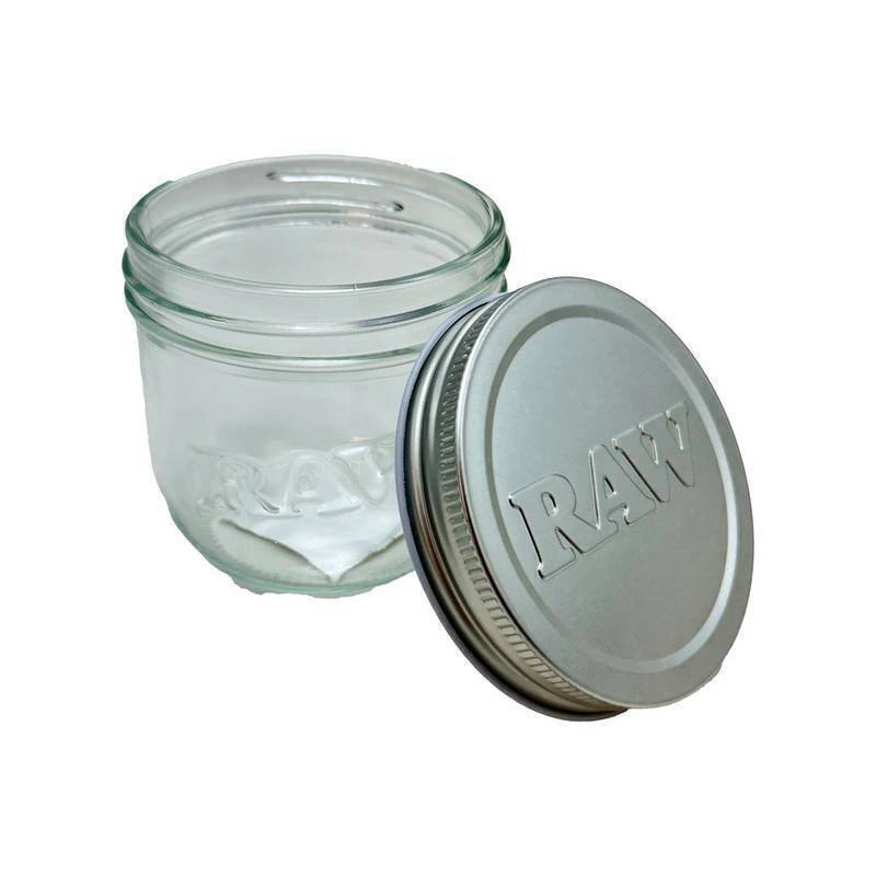 POTE DE VIDRO HERMÉTICO RAW - MASON JAR 10 OZ - 280ml