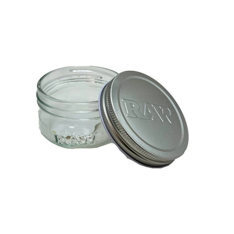 POTE DE VIDRO HERMÉTICO RAW - MASON JAR 60 OZ - 177ml