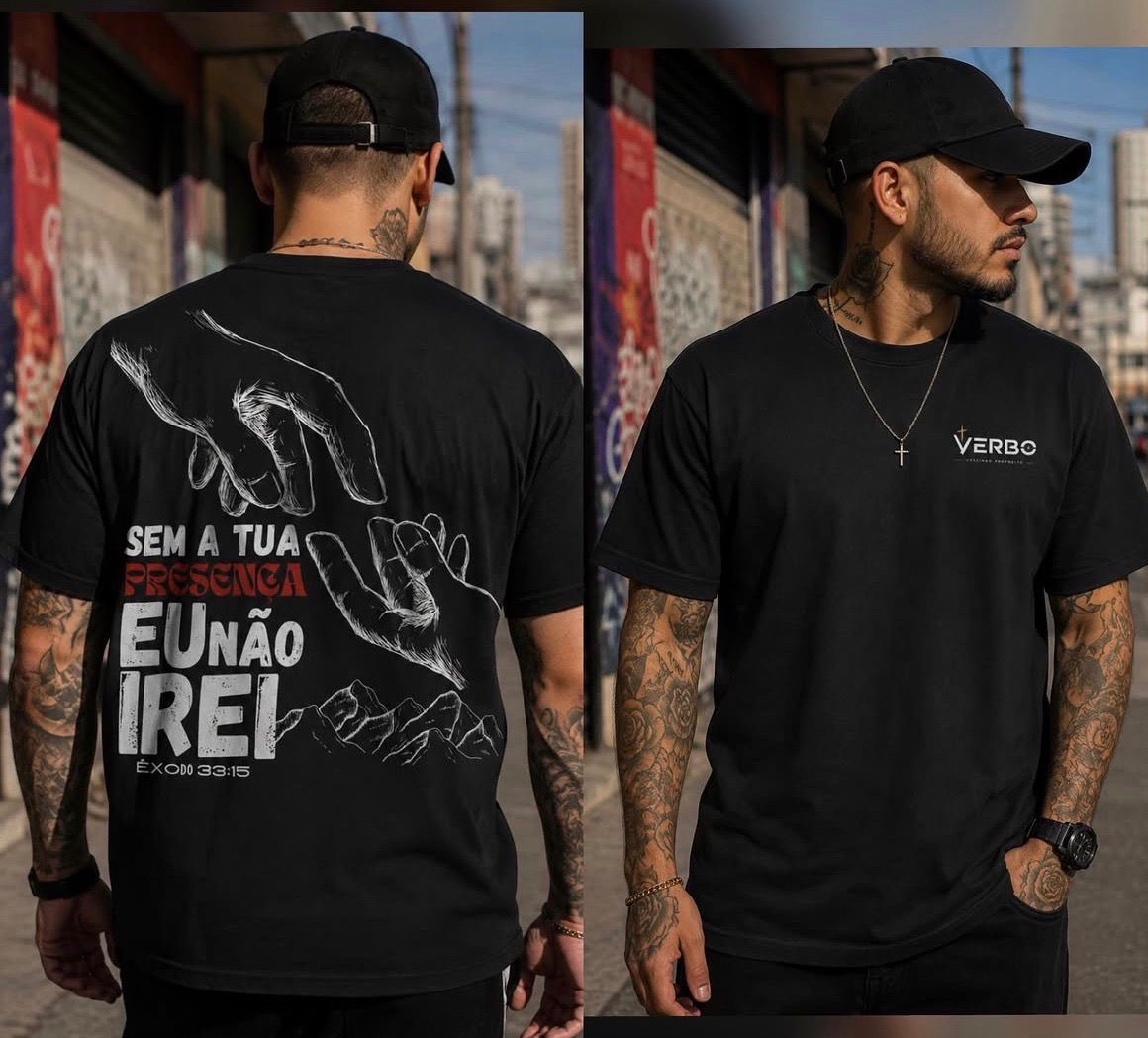 Camisa êxodo 33:15