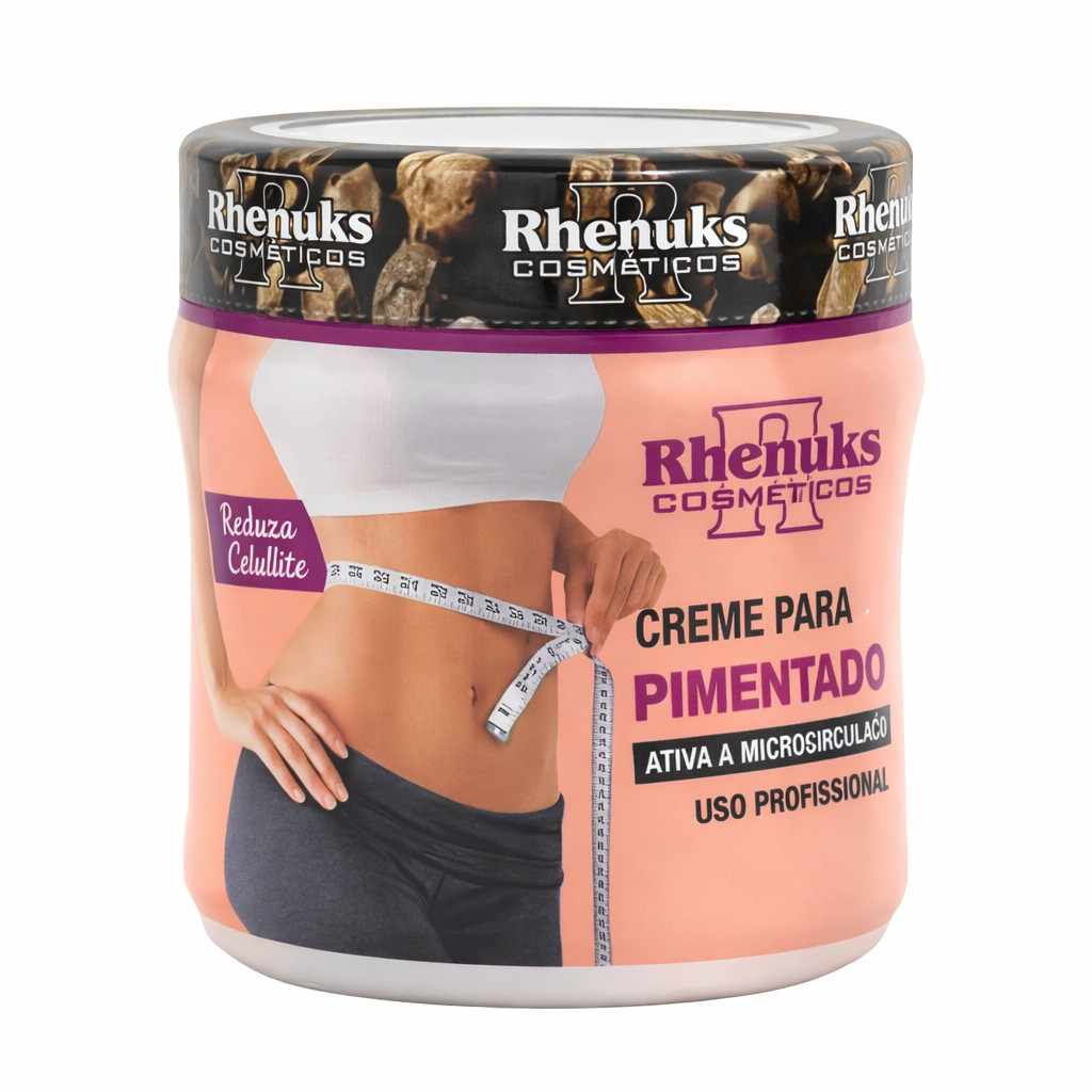 Creme para Massagem Pimenta Negra - Redutor e Firmador Corp