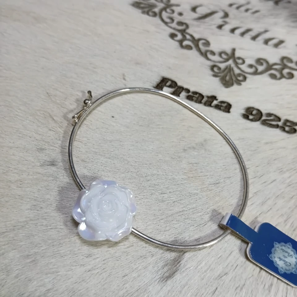 Bracelete Rosas do Chico Xavier