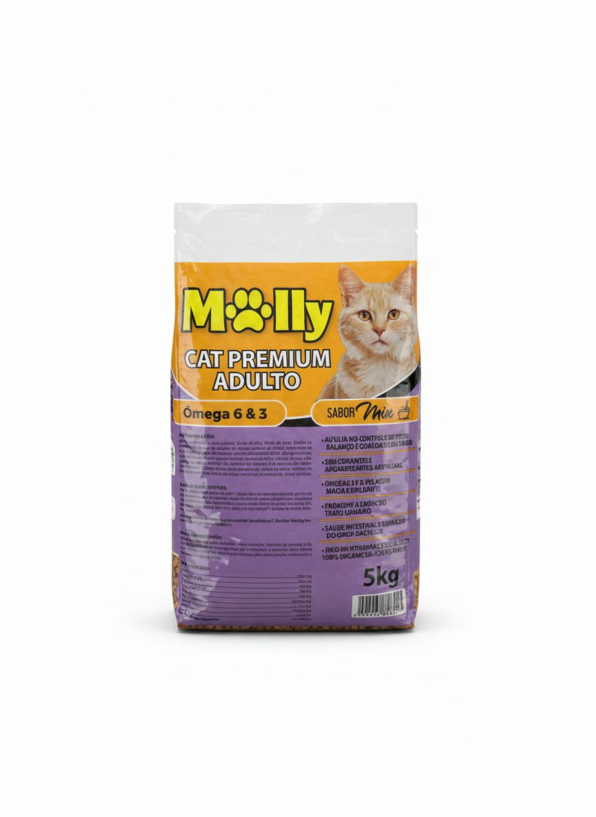 MOLLY CAT PREMIUM ADULTO Sabor Mix 5kg