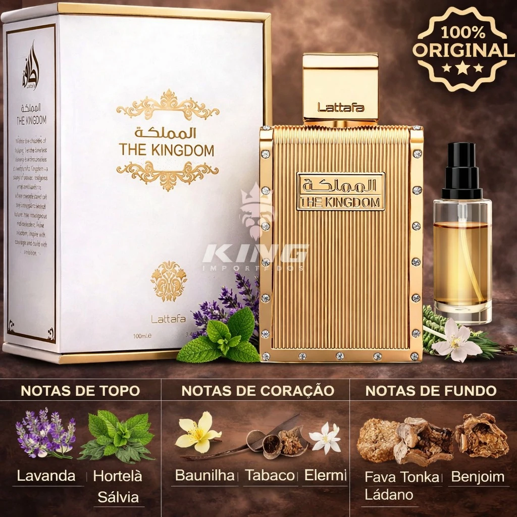 The Kingdom de Lattafa Masculino