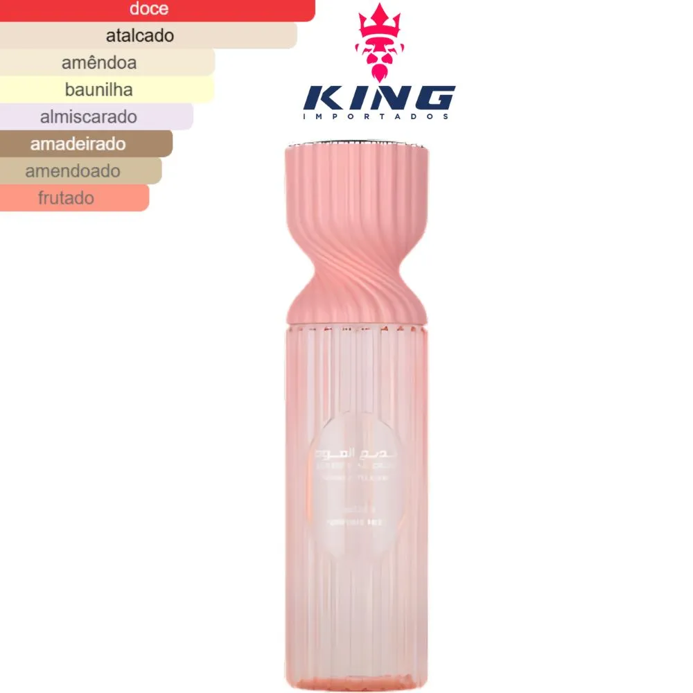 Badee Al Oud Noble Blush Body SplashT Lattafa Feminino