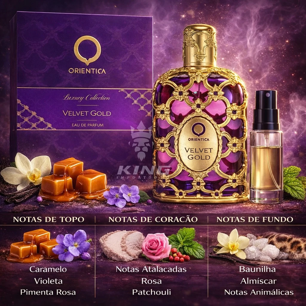 Velvet Gold Orientica Feminino