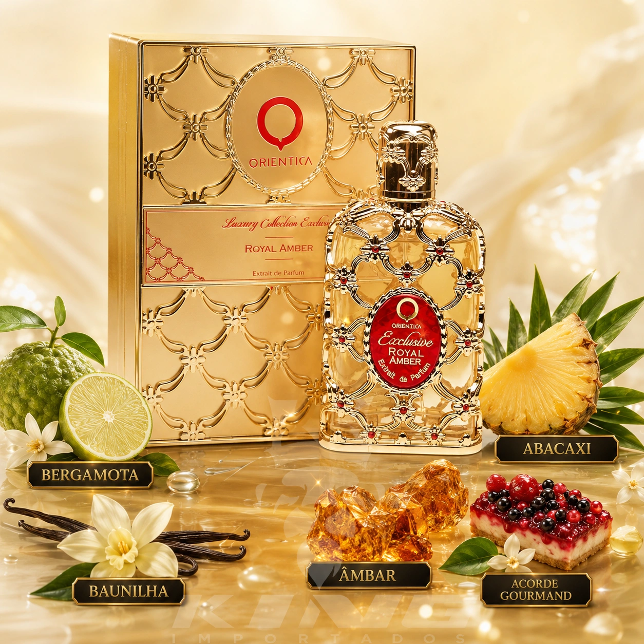 Royal Amber Exclusive Extrato De Parfum Orientica Unissex