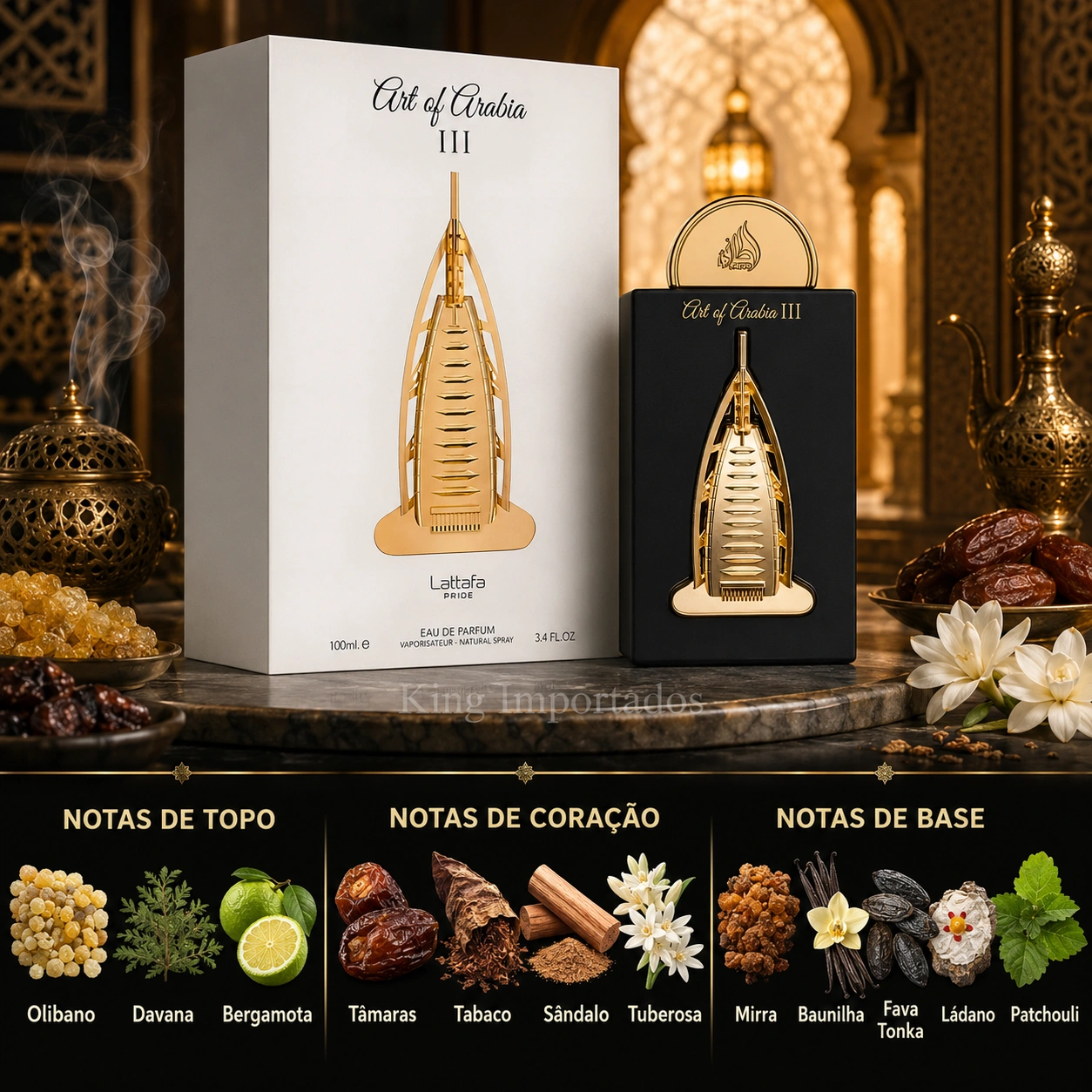 Art of Arabia III Lattafa 100ML Unissex