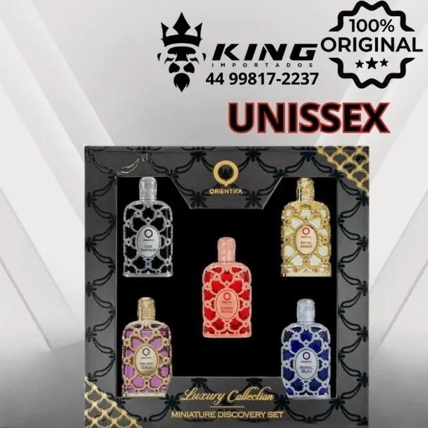 KIT ORIENTICA COLLECTION Embalagem de 7.5ML Cada Frasco