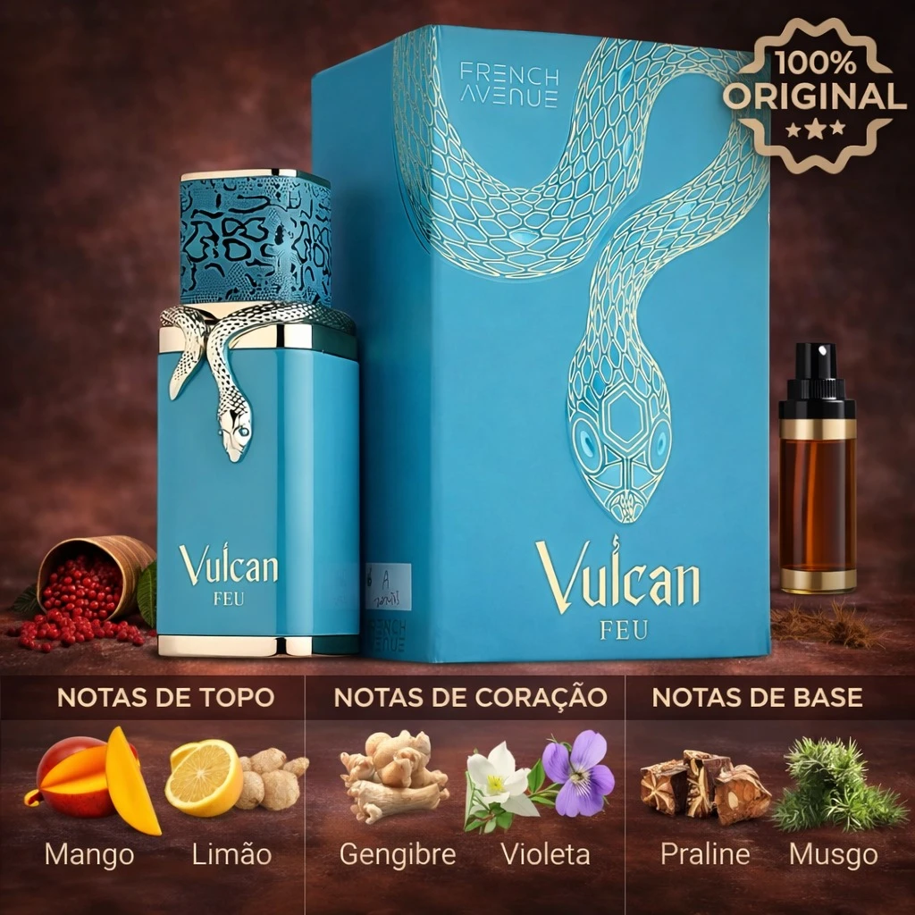 Vulcan Feu Extrait de Parfum French Avenue Unissex