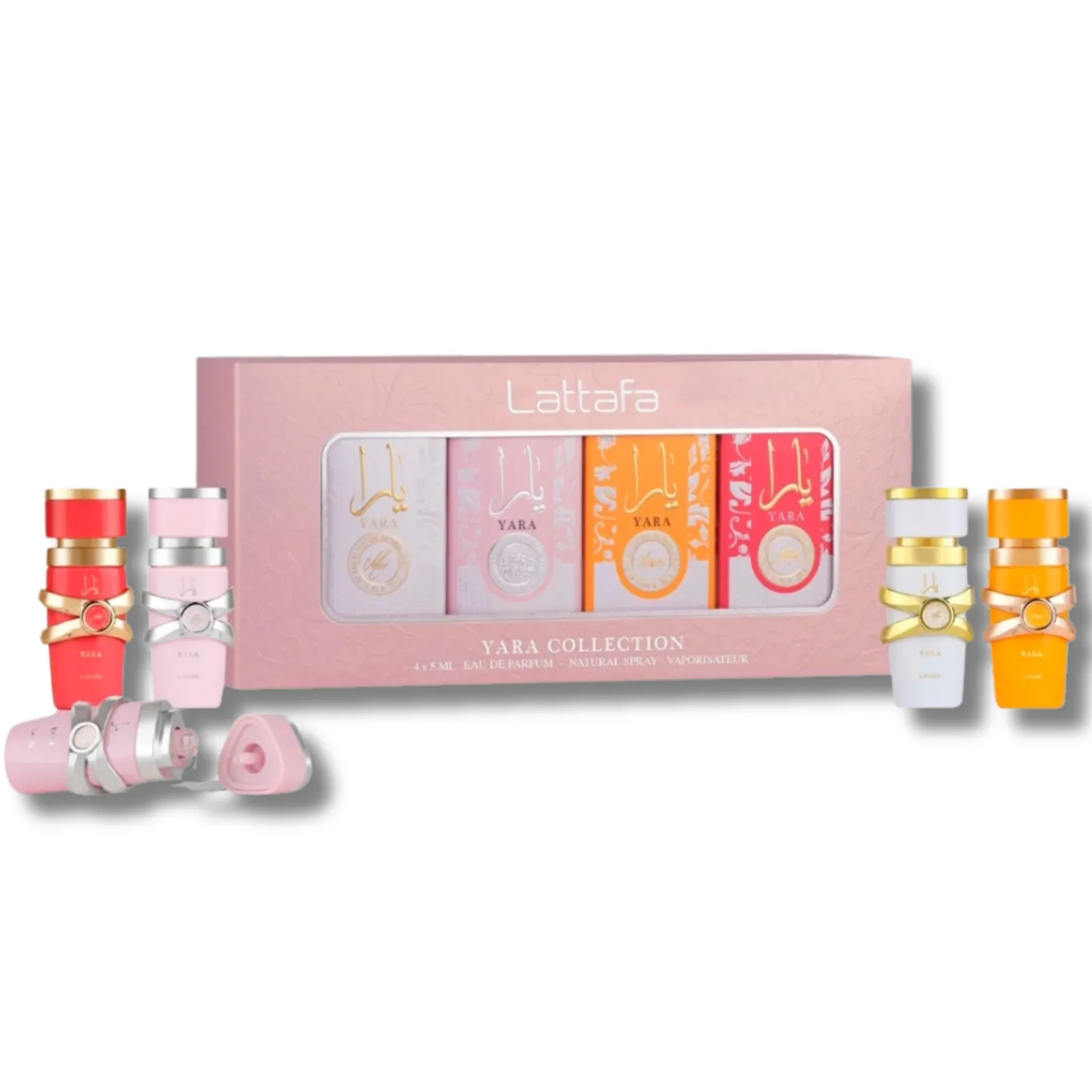 Kit Yara Collection Lattafa EDP Feminino 4x5ml