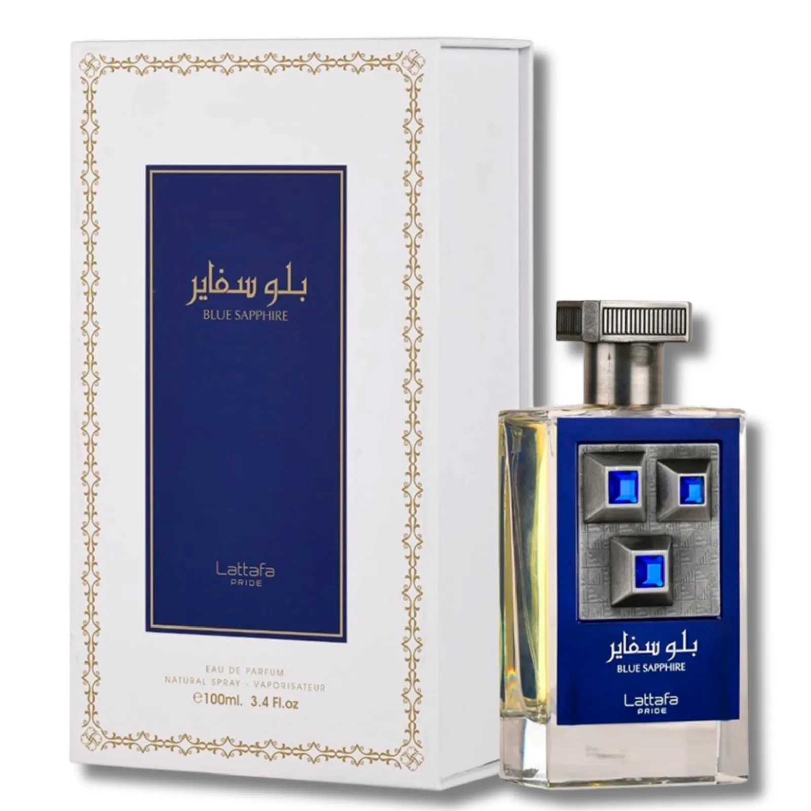 Blue Sapphire Lattafa EDP 100ML Unissex