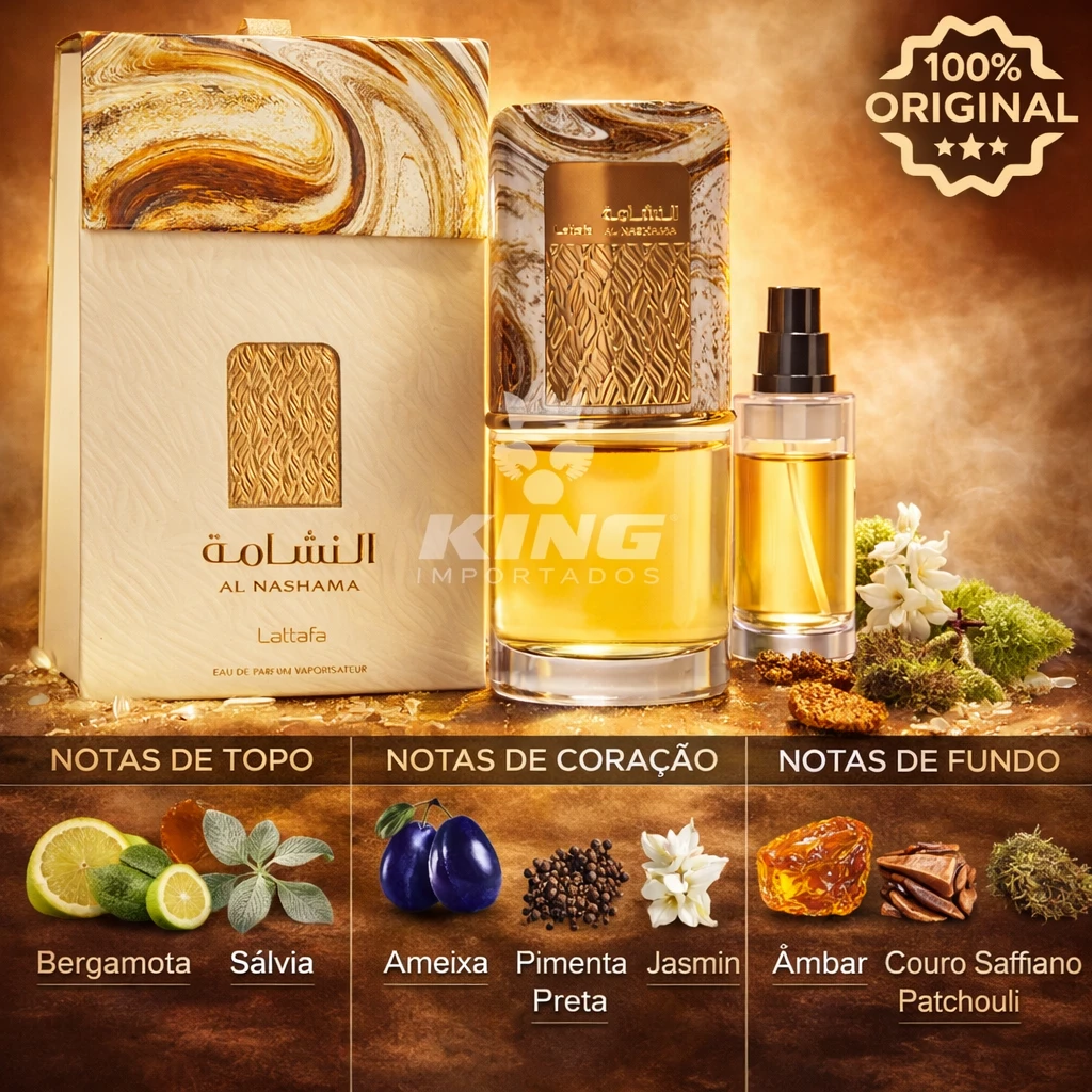 Al Nashama Lattafa EDP Unissex