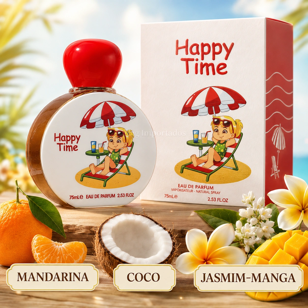 Kids Happy Time Lattafa EDP Unissex