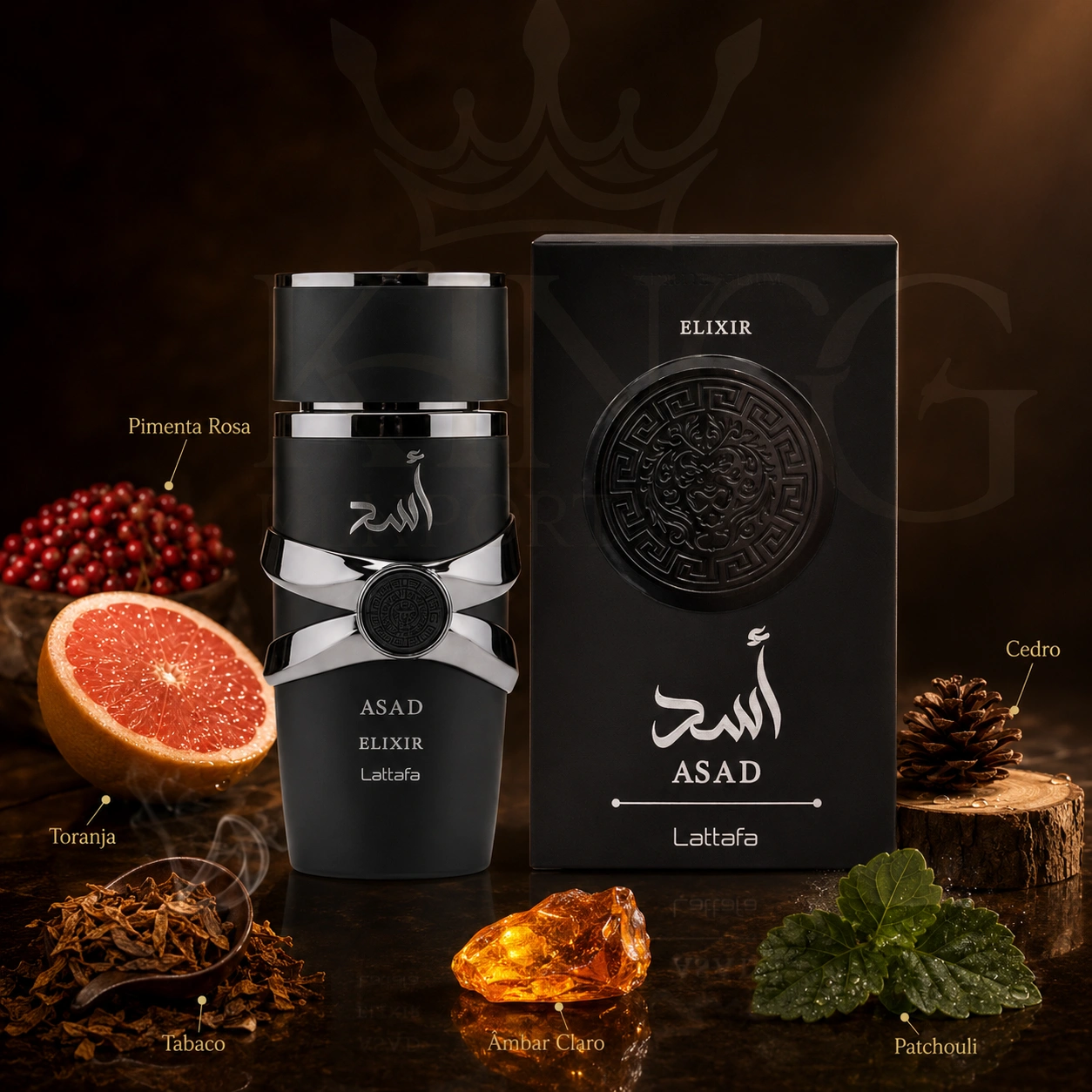 Asad Elixir Lattafa Masculino
