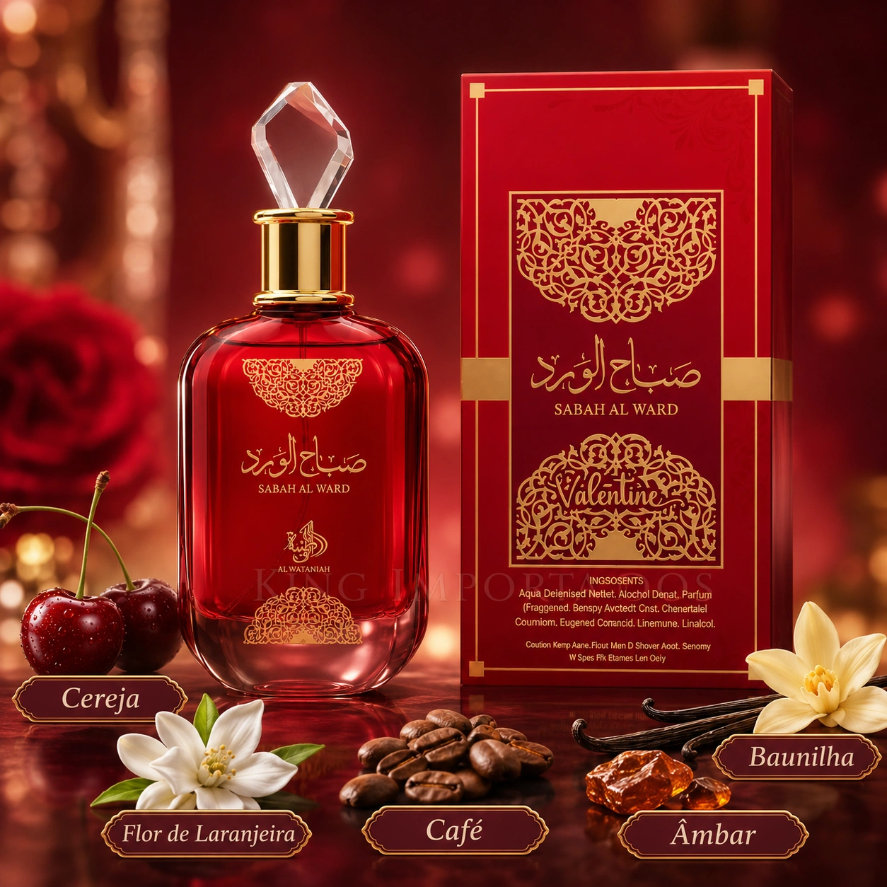 Sabah Al Ward Valentine Al Wataniah Feminino