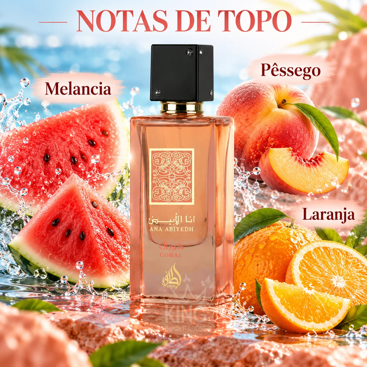 Ana Abiyedh Coral Lattafa EDP Feminino